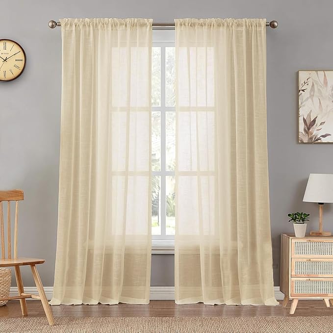 Sheer Door Curtains