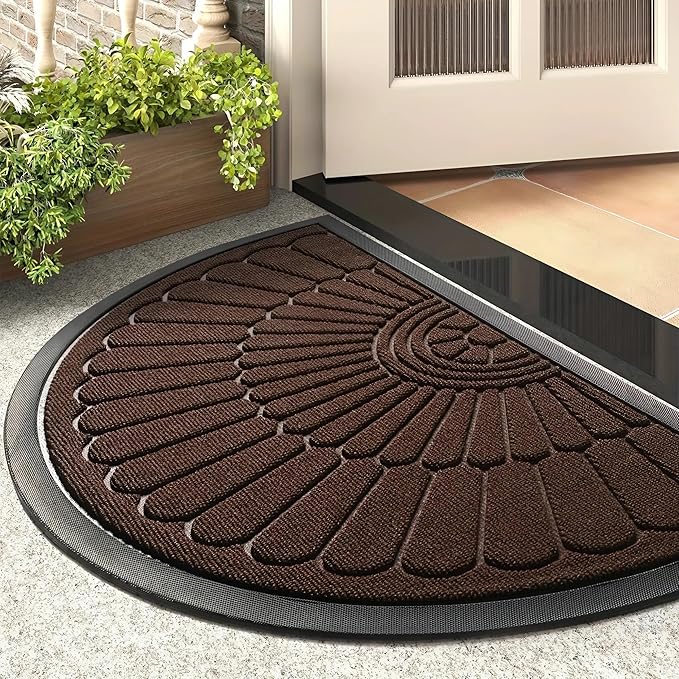 Semicircular Durable Doormat