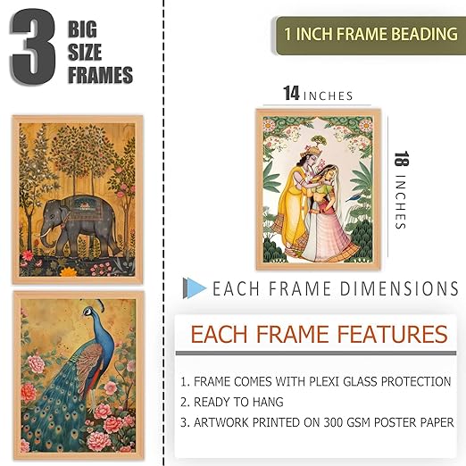 Gamya Big Aesthetic Framed Posters Hallway Wall Paintings Modern Wall Paintings For Wall Decoration - Image 2