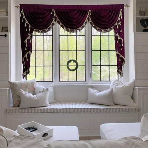Velvet Window Curtains
