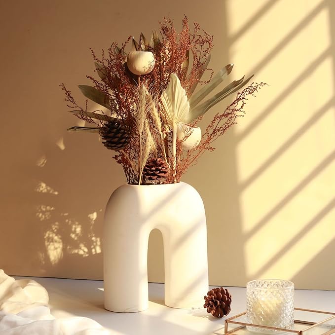 Pampas Grass Vase